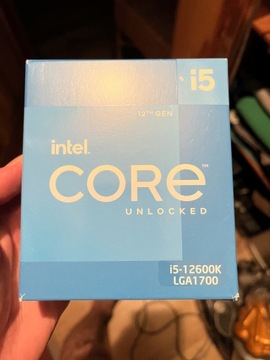 Intel i512600k + chłodzenie 