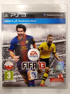 Fifa 13 ps3 Playstation Nowa pl folia