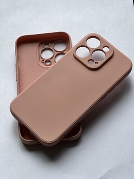 Etui iPhone 14 pro Case Obudowa dark nude