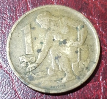1 korona Czechosłowacka z 1971 roku.Rzadka!