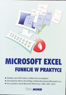 Microsoft Excel, Funkcje w praktyce 