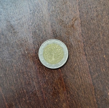 2 euro francja 1999