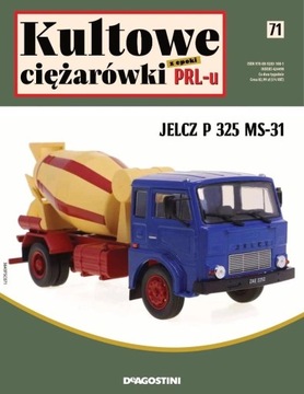 JELCZ P 325 MS-31 Kultowe ciężarówki nr 71 - 1:43