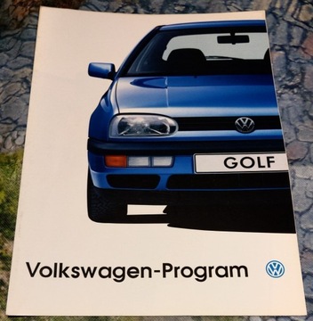 VW Program 1992 r. Prospekt . PL .