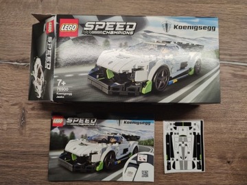 Lego Speed | 76900 | Pudełko+instrukcja+naklejki