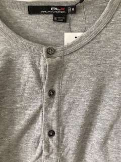 RLX Ralph Lauren designer henley koszula męska