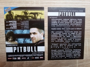 PITBULL CIAŁO i inne Kino Polskie Ulotki 4,90 szt.