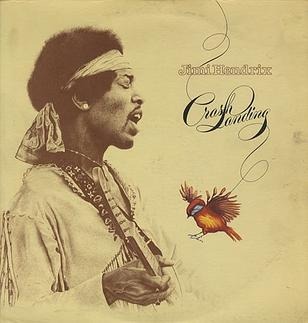 Jimi Hendrix - Crash Landing LP Exc winyl