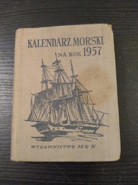 Kalendarz morski na rok 1957.