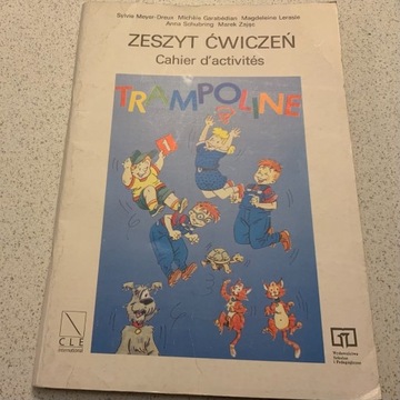 TRAMPOLINE Zeszyt ćwiczeń d. dzieci - J. FRANCUSKI