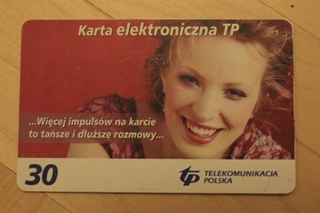 Karta telefoniczna - elektroniczna TP