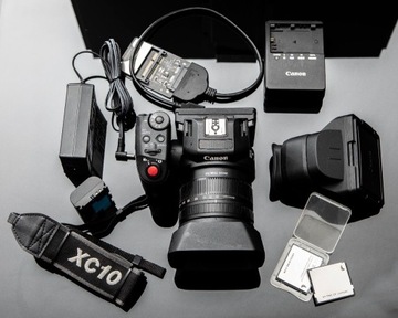 Kamera Canon XC10 plus 2 karty AV Pro CFast 160 gb