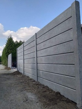 Ogrodzenia betonowe Montaż produkcja 