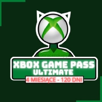 XBOX GAME PASS ULTIMATE 120 DNI + LIVE GOLD + EA