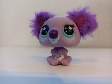 Littlest pet shop miś koala + dodatek 