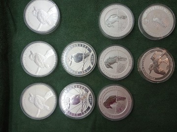 moneta 1kg srebrna kookaburra srebro 2011 2020 kg