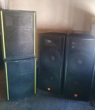 JBL JRX100 Kolumny + ADS 2400 ADS 4000 + subwoofer