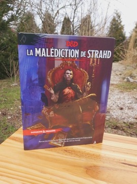 Książka D&D: La Malédiction de Strahd - FR