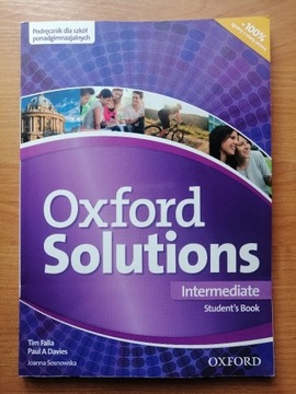 Podręcznik z języka angielskiego Oxford Solutions 