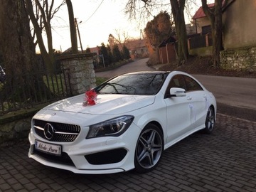 WYNAJEM AUTA DO ŚLUBU WESELE MERCEDES CLA samochód