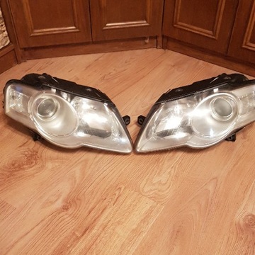 Reflektory Lampy przód VW Passat b6