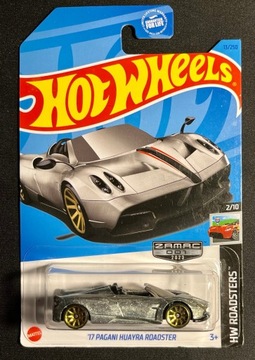 Hot Wheels Pagani Huayra Roadster 17 ZAMAC