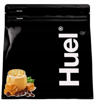 HUEL Black Kawa z karmelem 17 posiłków+miarka