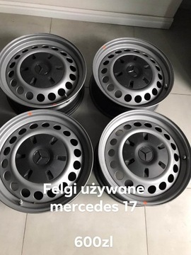 Felgi używane mercedes 17 , 5x112 et 50