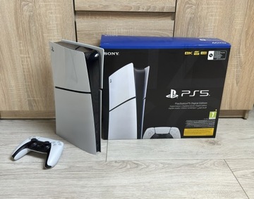 PlayStation 5 slim digital 1tb + 512gb dysk (gwarancja)