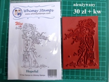 STEMPEL - Whimsy Stamps - Hopeful - do kolorowania