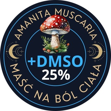 Mocna maść przeciwbólowa DMSO amanita 