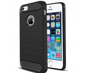 ETUI KARBON CARBON CASE do IPHONE 5 5S SE 