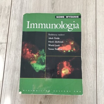 Podręcznik medyczny Immunologia Gołąb Książka