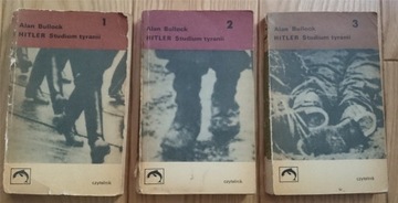 HITLER Studium tyranii tom 1, 2, 3 - A. Bullock