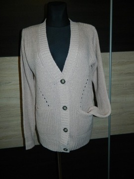 sweter na guziki roz 40/42