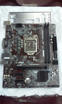 plyta glowna MSI H310M PRO-D LGA1151 INTEL