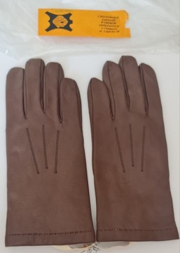 Rękawice skórzane wojskowe zimowe NOWE rozmiar 22