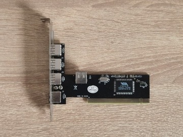 Karta PCI, USB 2.0,  4+1