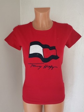 Nowy T-shirt damski Tommy Hilfiger rozm S