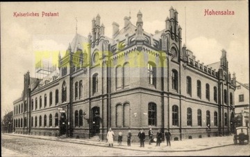 INOWROCŁAW  Hohensalza  Postamt poczta 1913