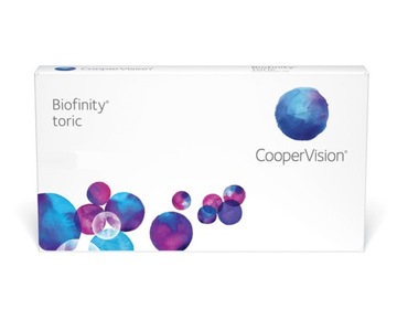 Soczewki Biofinity Toric 2 szt. -3.25, -0.75, 100 