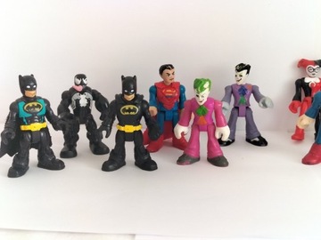 Figurki Batman , Super Men ,Yoker. Dc 10szt