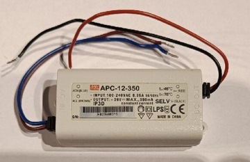 Zasilacz stałoprądowy/driver powerled APC-12-350
