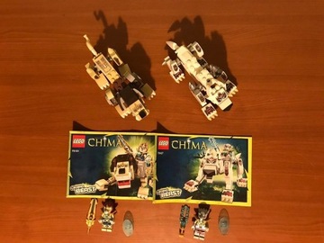 Klocki lego Chima, Lego 70123, Lego 70127 Lego Psy