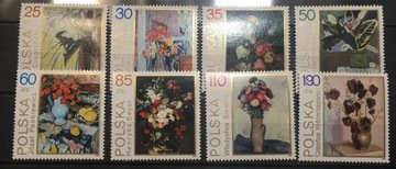 Znaczki 1989 Fi 3089-3096** Kwiaty w malarstwie