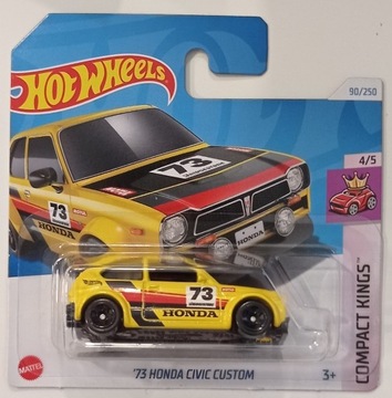 HOT WHEELS '73 HONDA CIVIC CUSTOM