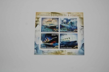 Gwinea Bissau Sw 5125-28** RMS Titanic /ms/