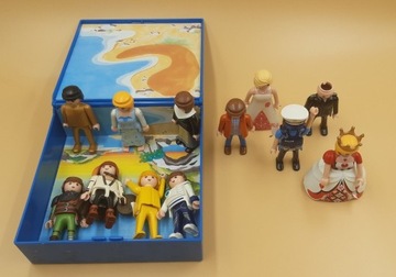 Playmobil - ludziki 12 sztuk + pudełko gratis