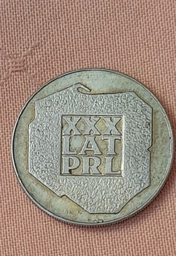 200 złotych 1974 rok MAPKA SREBRO