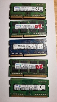 Pamięć ram laptop DDR3  8 GB  1600  